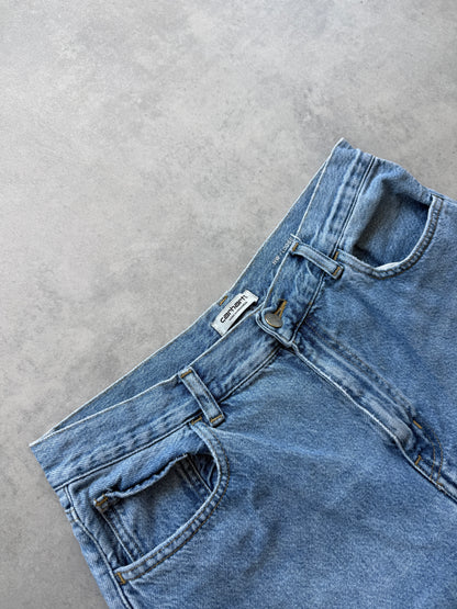 Carhartt Jane pant ženske high waisted baggy farmerke (30)