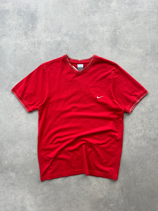 Nike 2000s basic muška crvena majica (M)