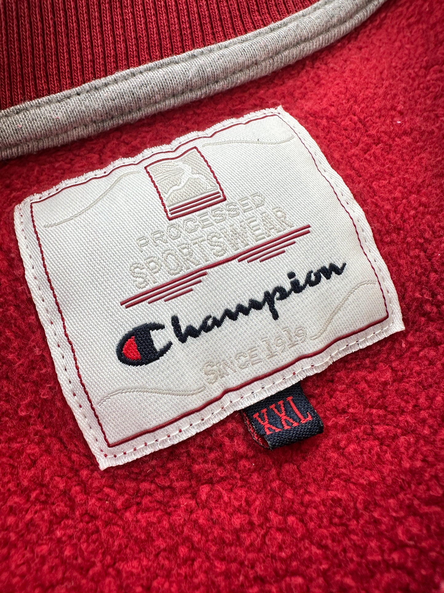 Champion 2000s crvena muška dukserica (XXL)