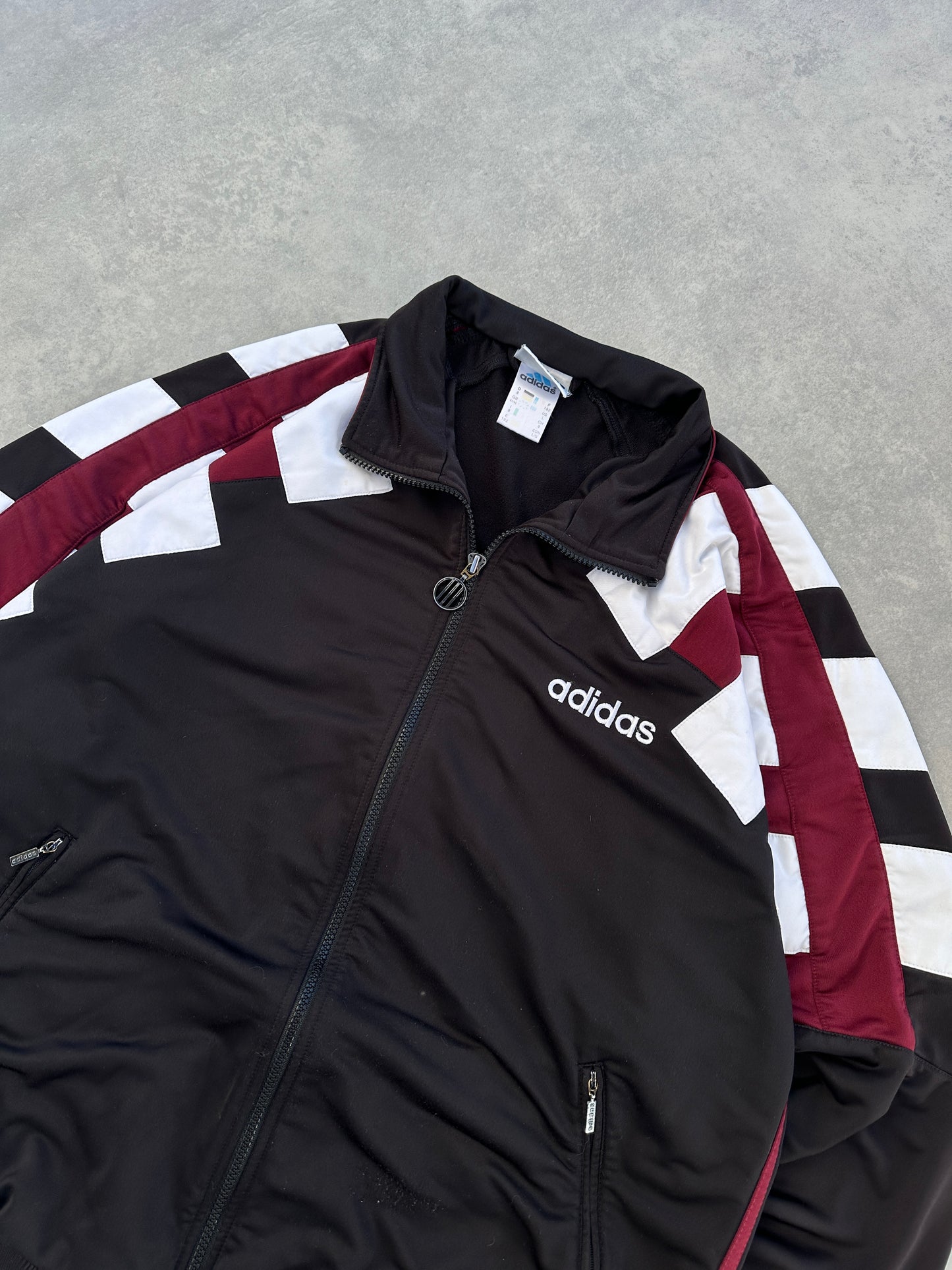 Adidas 90s muska retro bordo dukserica (L)