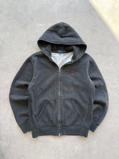 Polo by Ralph Lauren siva zip heavy cotton dukserica (S)