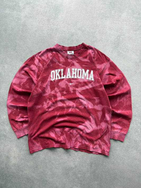 Nike x Oklahoma vintage muška bleech dye majica (L)