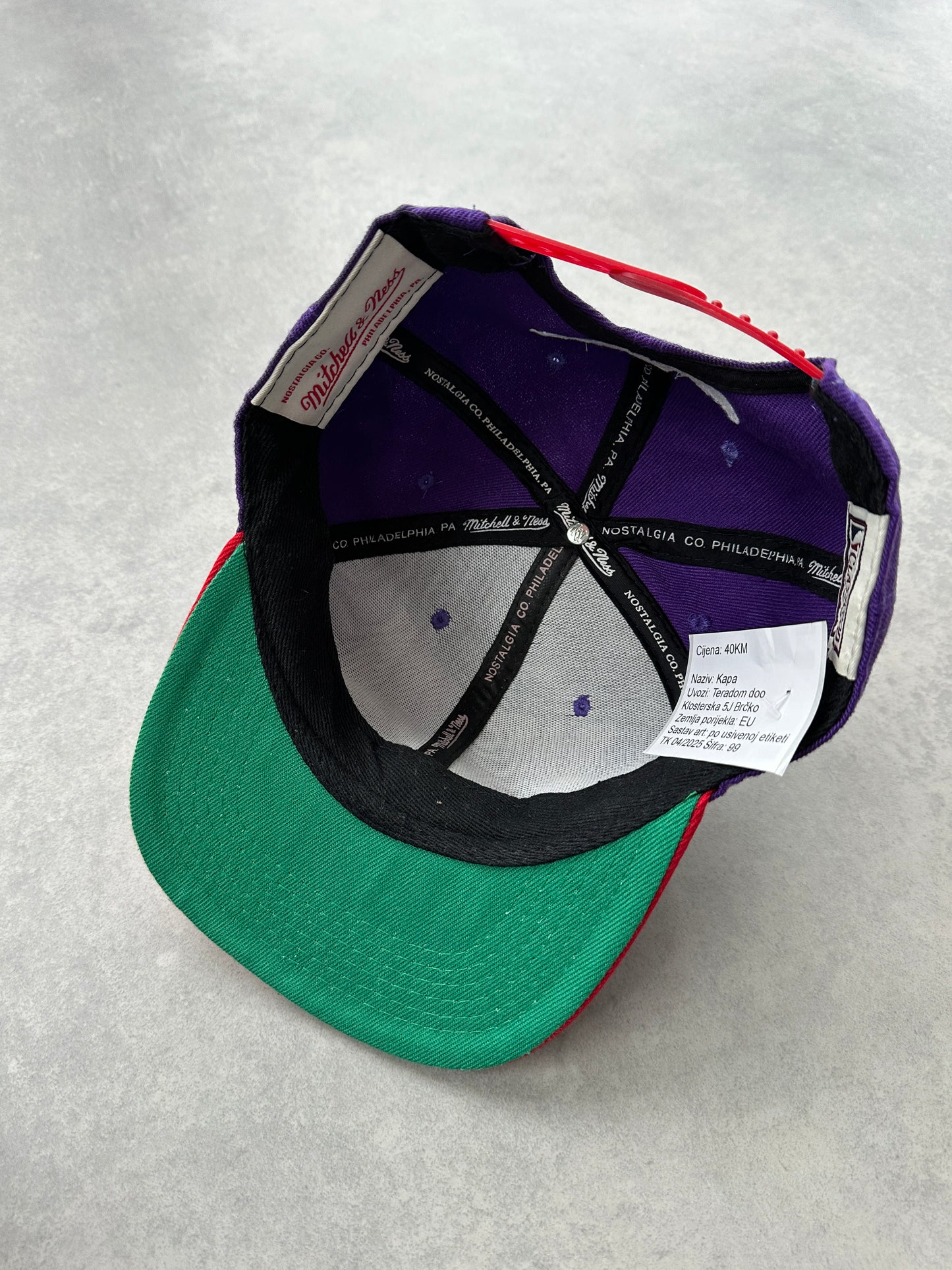 Mitchell & Ness Toronto Raptors muški kacket (OS)