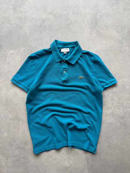 Lacoste muška plava slim fit polo majica (M)