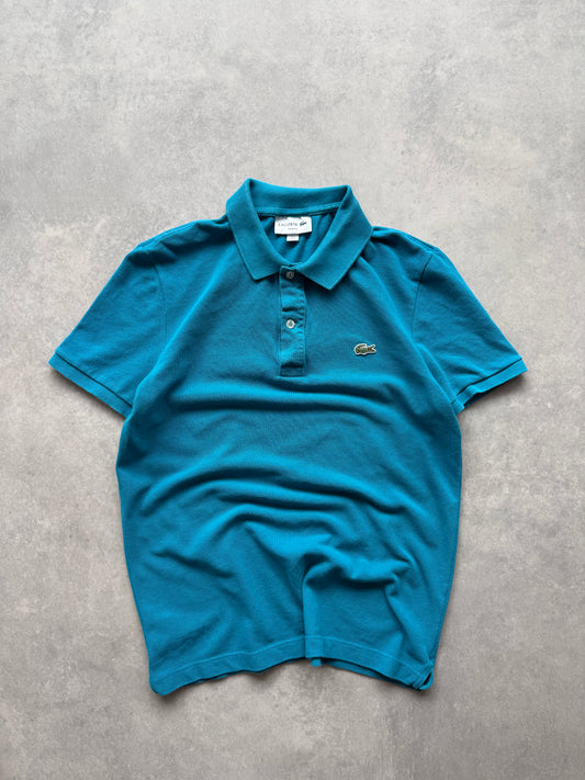 Lacoste muška plava slim fit polo majica (M)