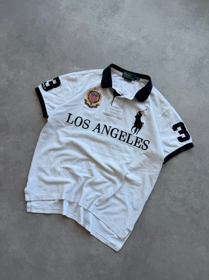 Polo by Ralph Lauren Chief Keef Los Angeles vintage muška polo majica (L)