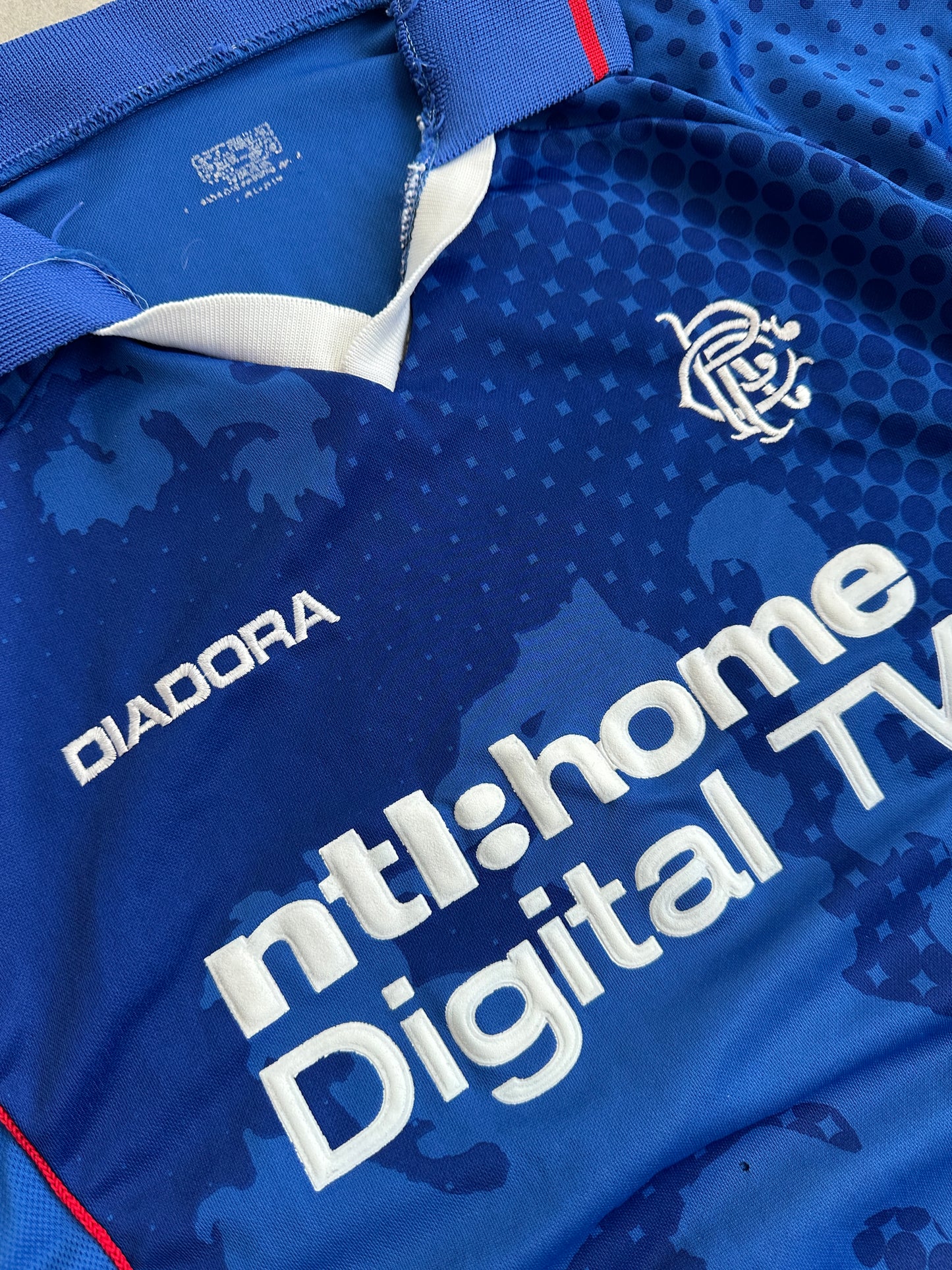 Diadora x Rangers FC 02/03 Home Kit muški dres (S)