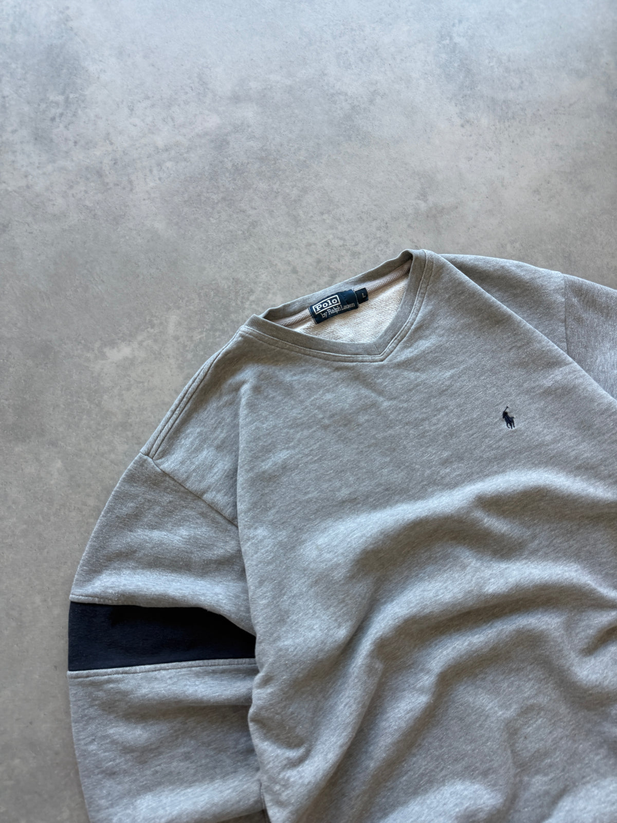 Polo by Ralph Lauren vintage muška siva dukserica (L)