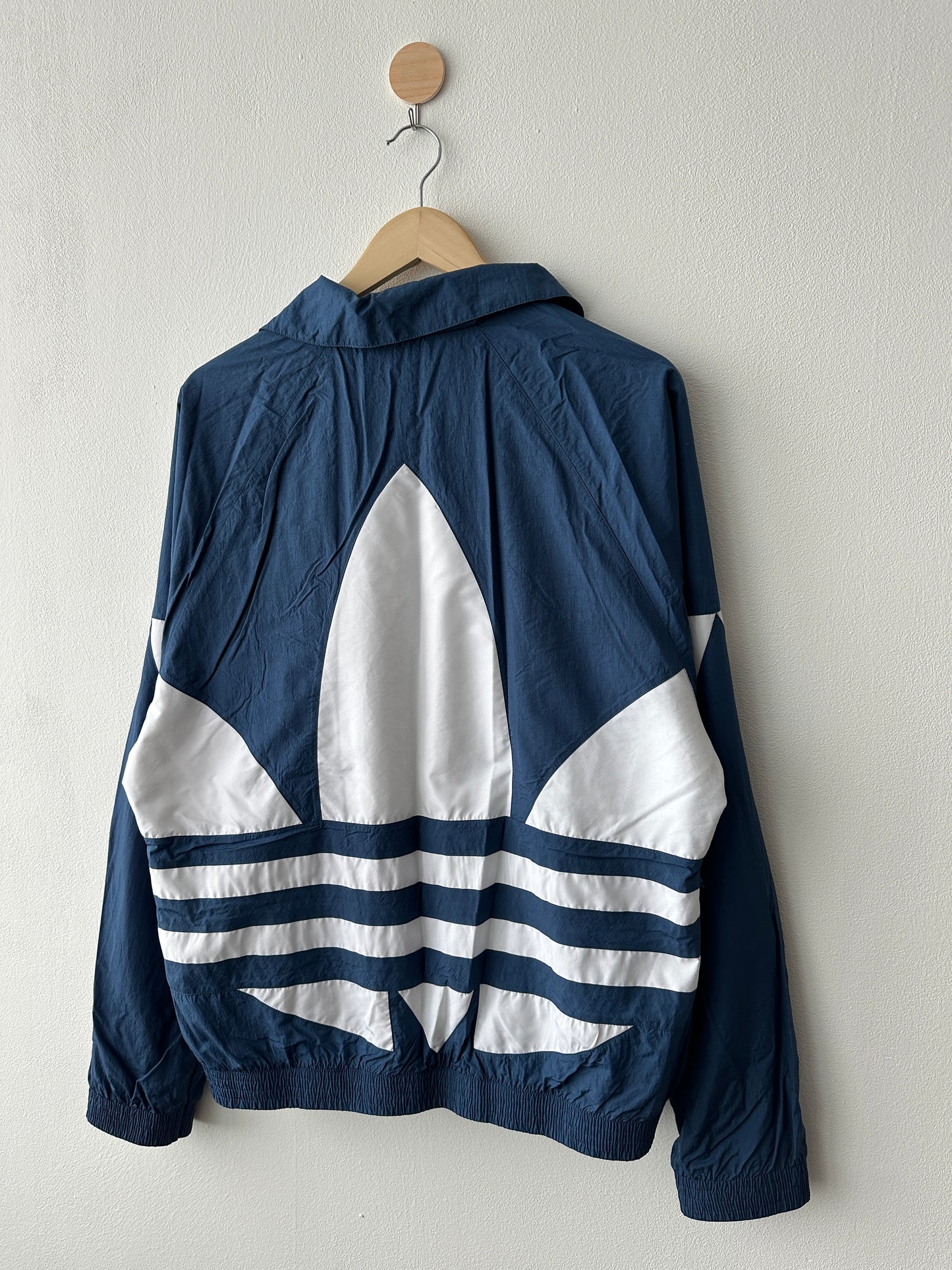 Adidas muška plava šuškava dukserica (M)