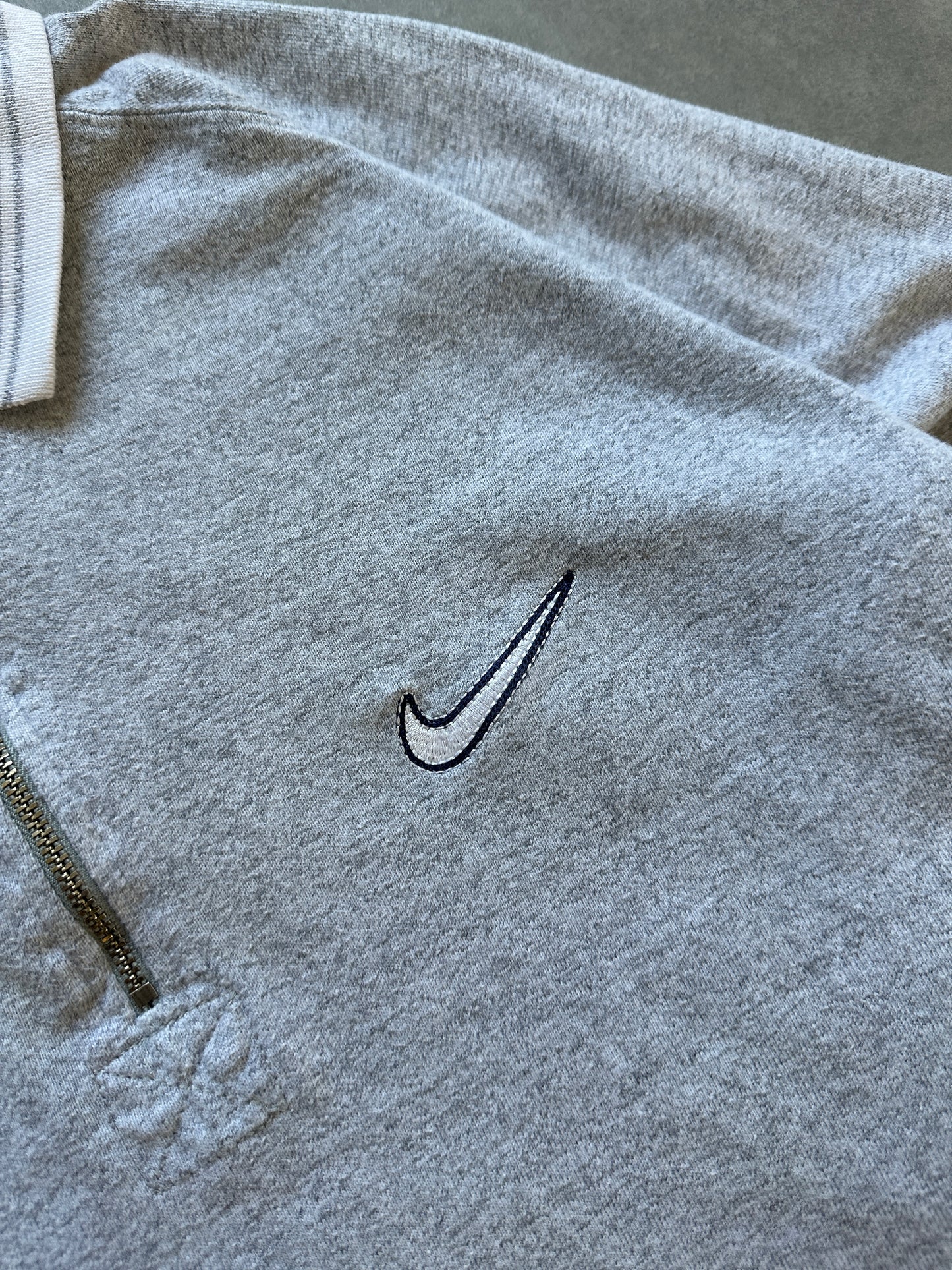 Nike 1/4 zip vintage muška majica (M)