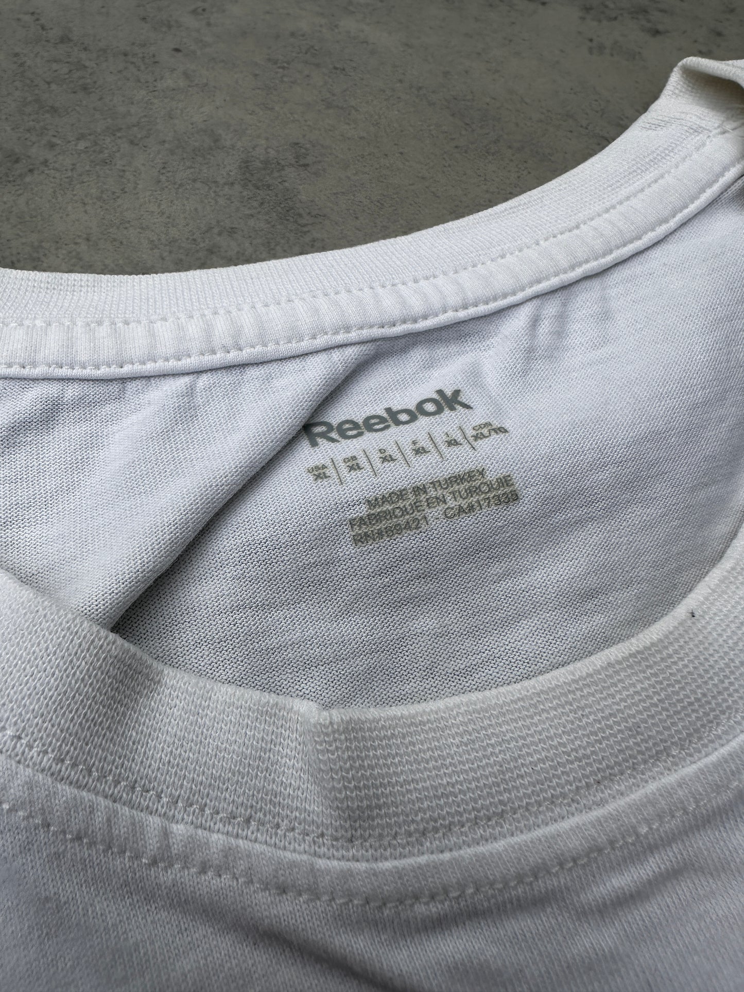 Reebok retro muška bijela majica (XL)