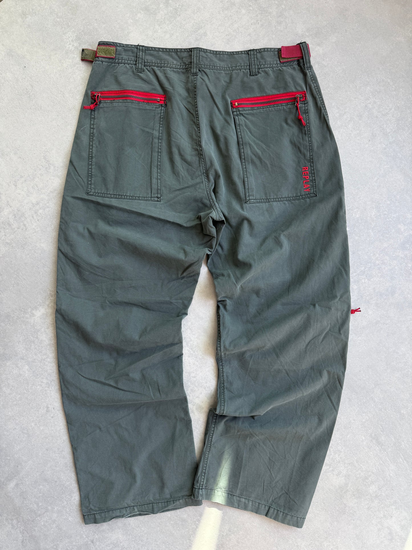 Replay 2000s muške baggy hlace (36x32)