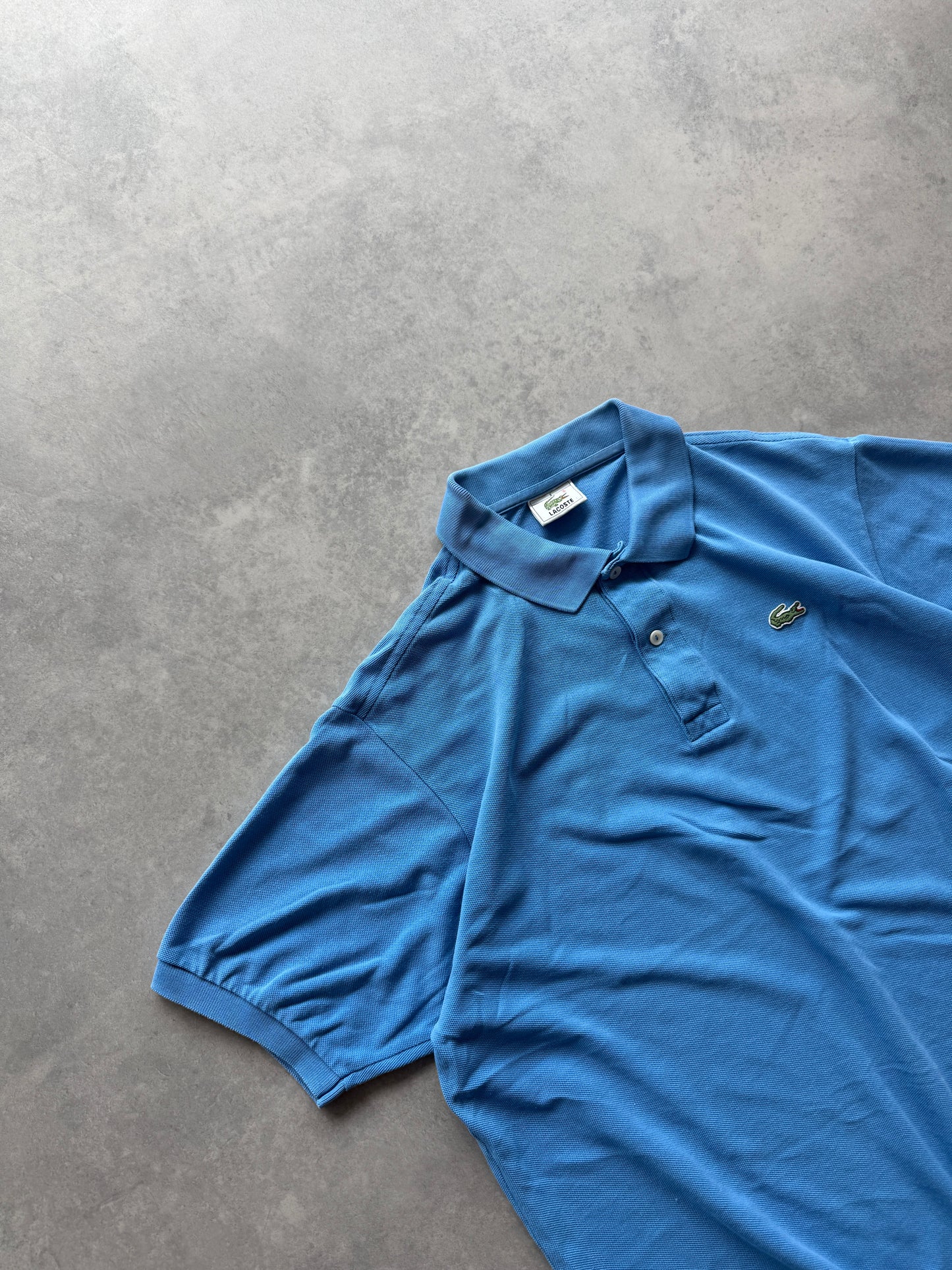 Lacoste vintage muška plava polo majica (L)