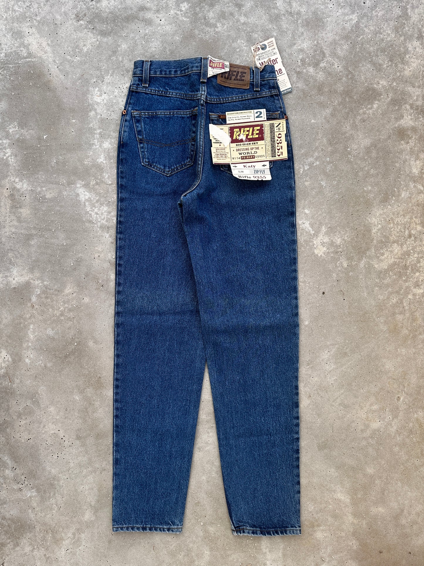 Rifle denim vintage ženske farmerke (28x32)