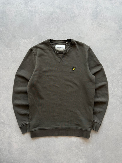 Lyle & Scott muška basic zelena dukserica (S)