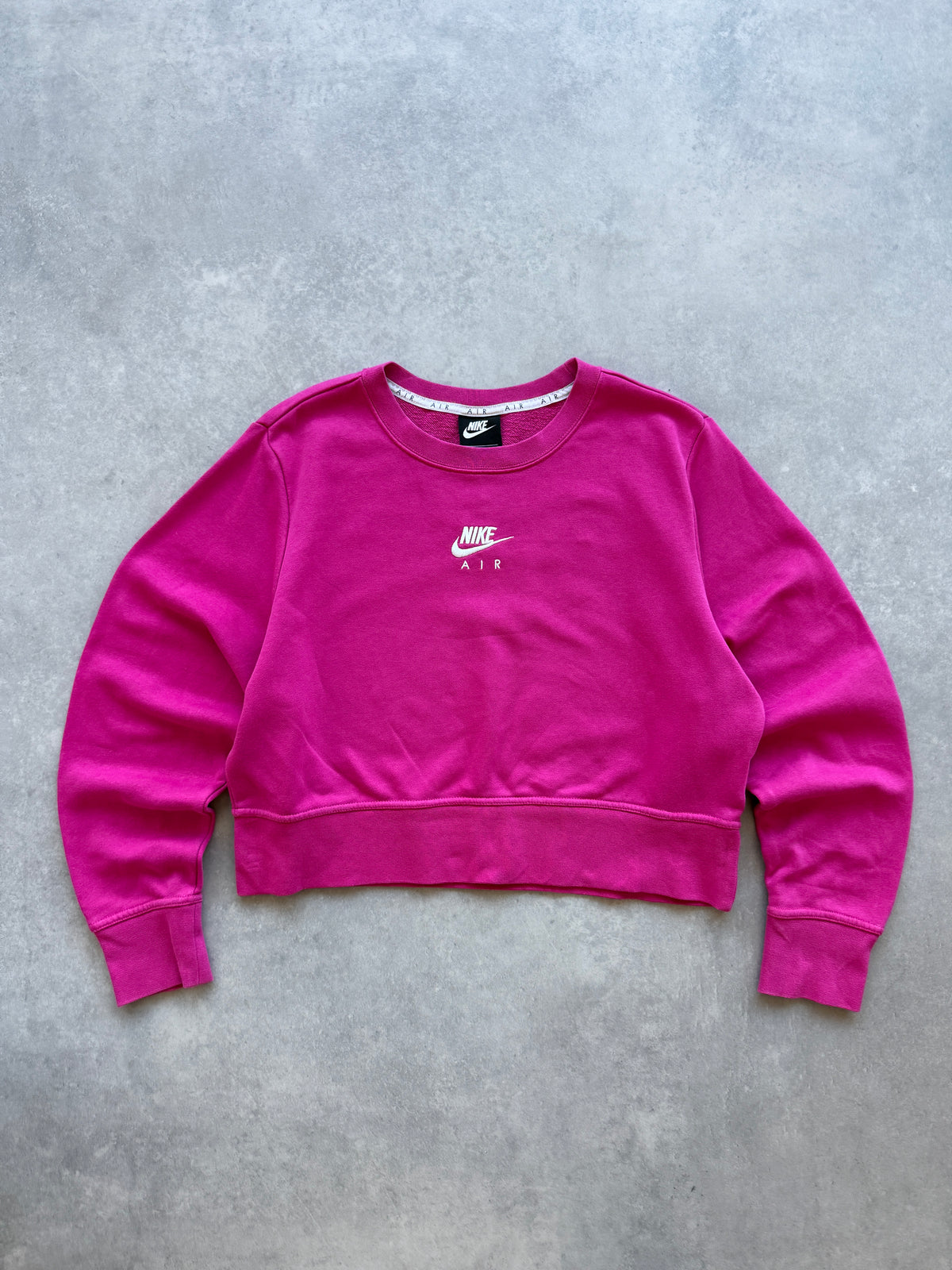 Nike Air ženska roza crop dukserica (XL)
