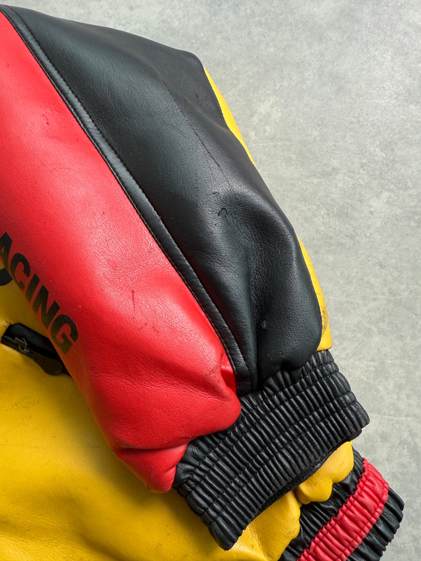 Yamaha Racing vintage muška kožna jakna (L)