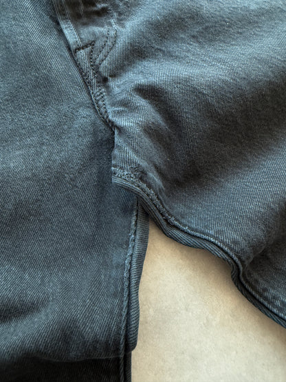 Levis 501 muške crne farmerke (36x34)