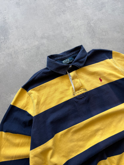 Polo by Ralph Lauren vintage muška prugasta rugby polo dukserica (XXL)