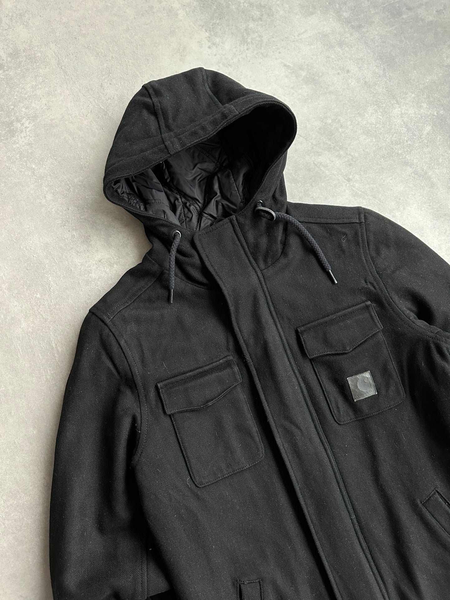 Carhartt  muška crna vunena kaput jakna (S)