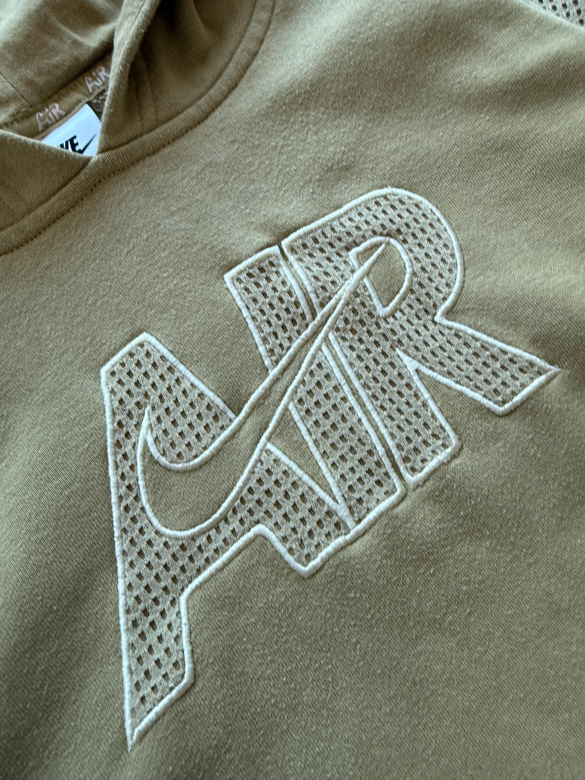 Nike Air ženska oversized bež dukserica (XS)
