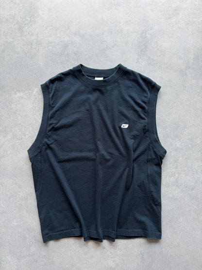 Nike 2000s muška crna majica bez rukava (XL)