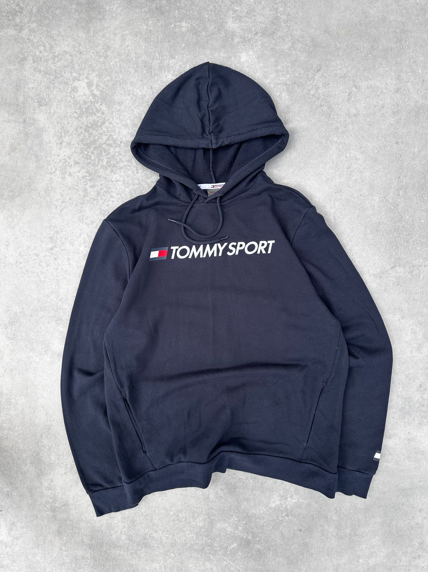 Tommy Sport muška basic navy dukserica (L)