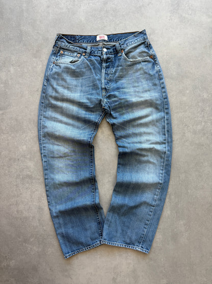 Levis 501 muške plave farmerke (34x30)