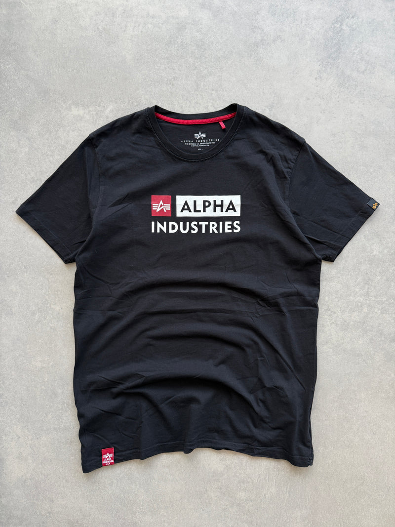 Alpha Industries muška crna majica (L)