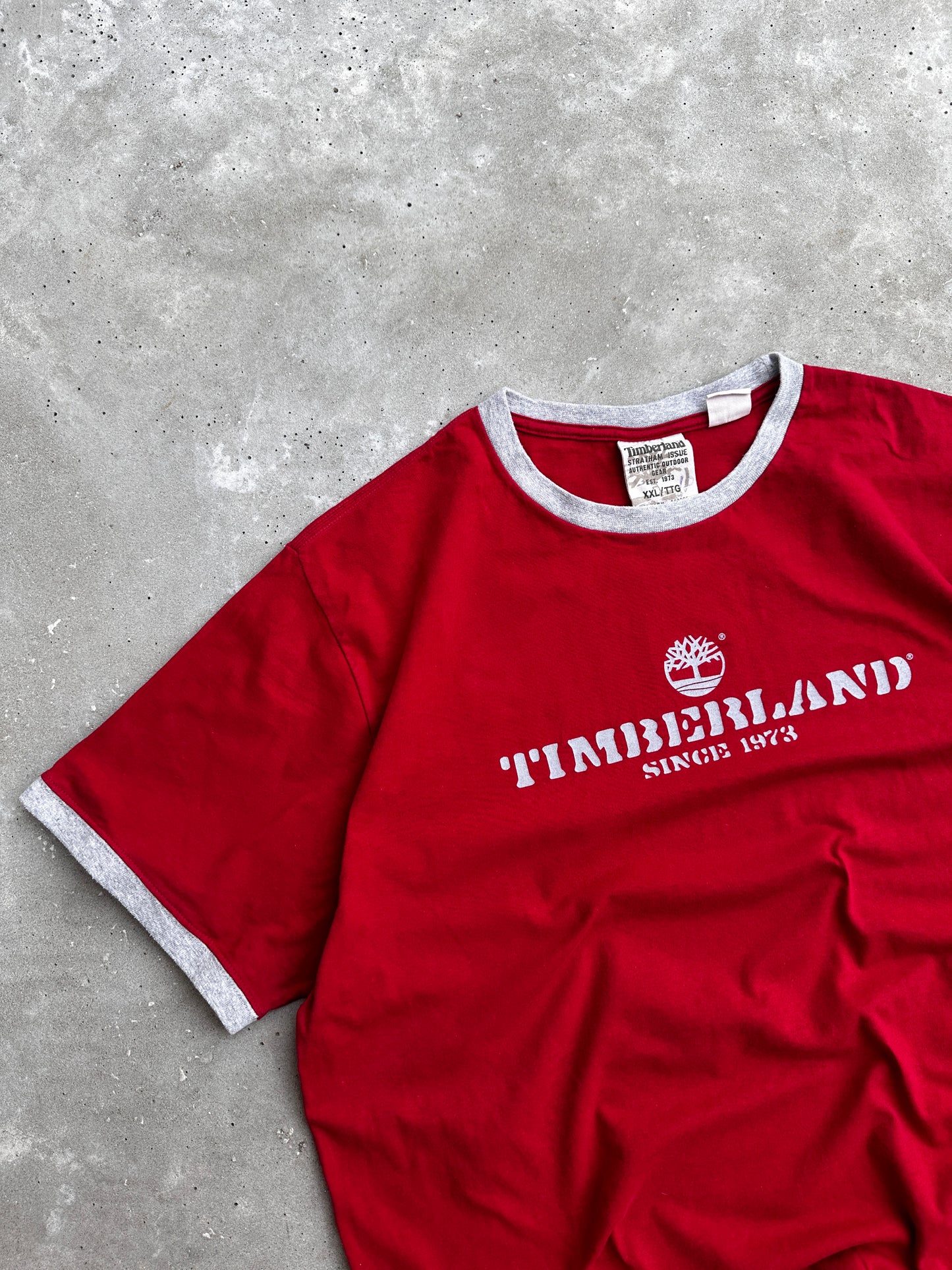 Timberland 2000s muška crvena majica (XXL)