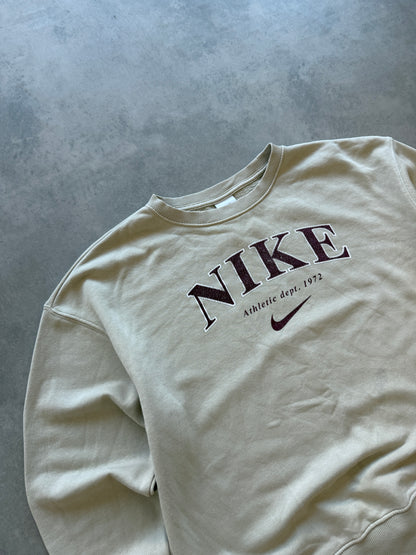 Nike ženska oversized bež dukserica (S)