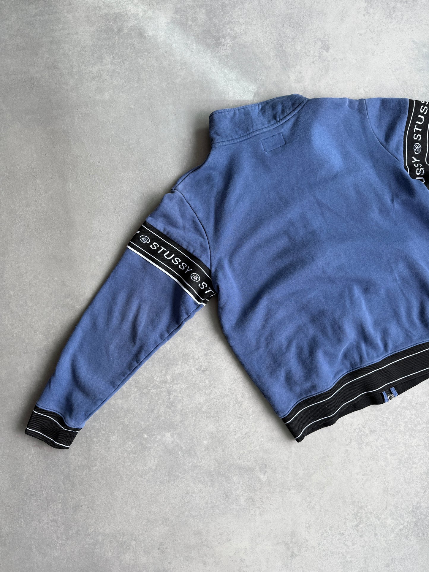 Stussy retro muška plava dukserica (M)