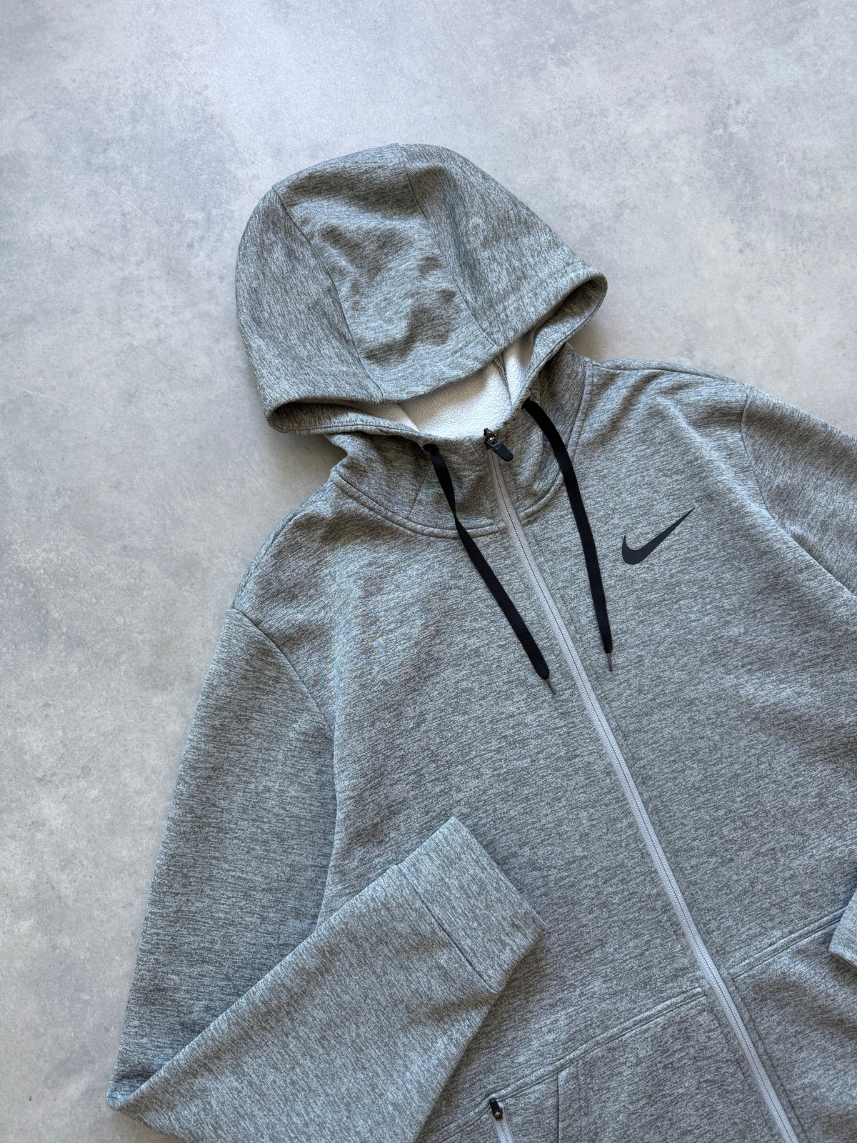 Nike muška siva sportska zip up dukserica (XL)