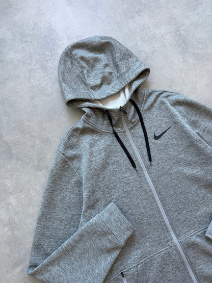Nike muška siva sportska zip up dukserica (XL)