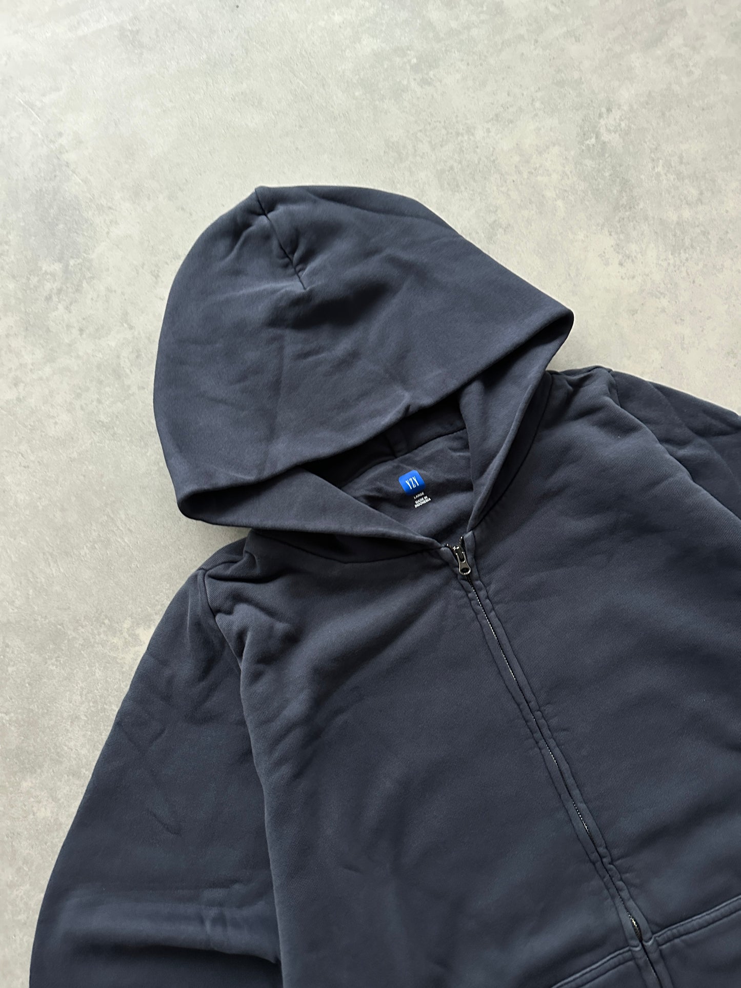 Yeezy x Gap Navy Blue Zip Up muška dukserica (S, L, XL)