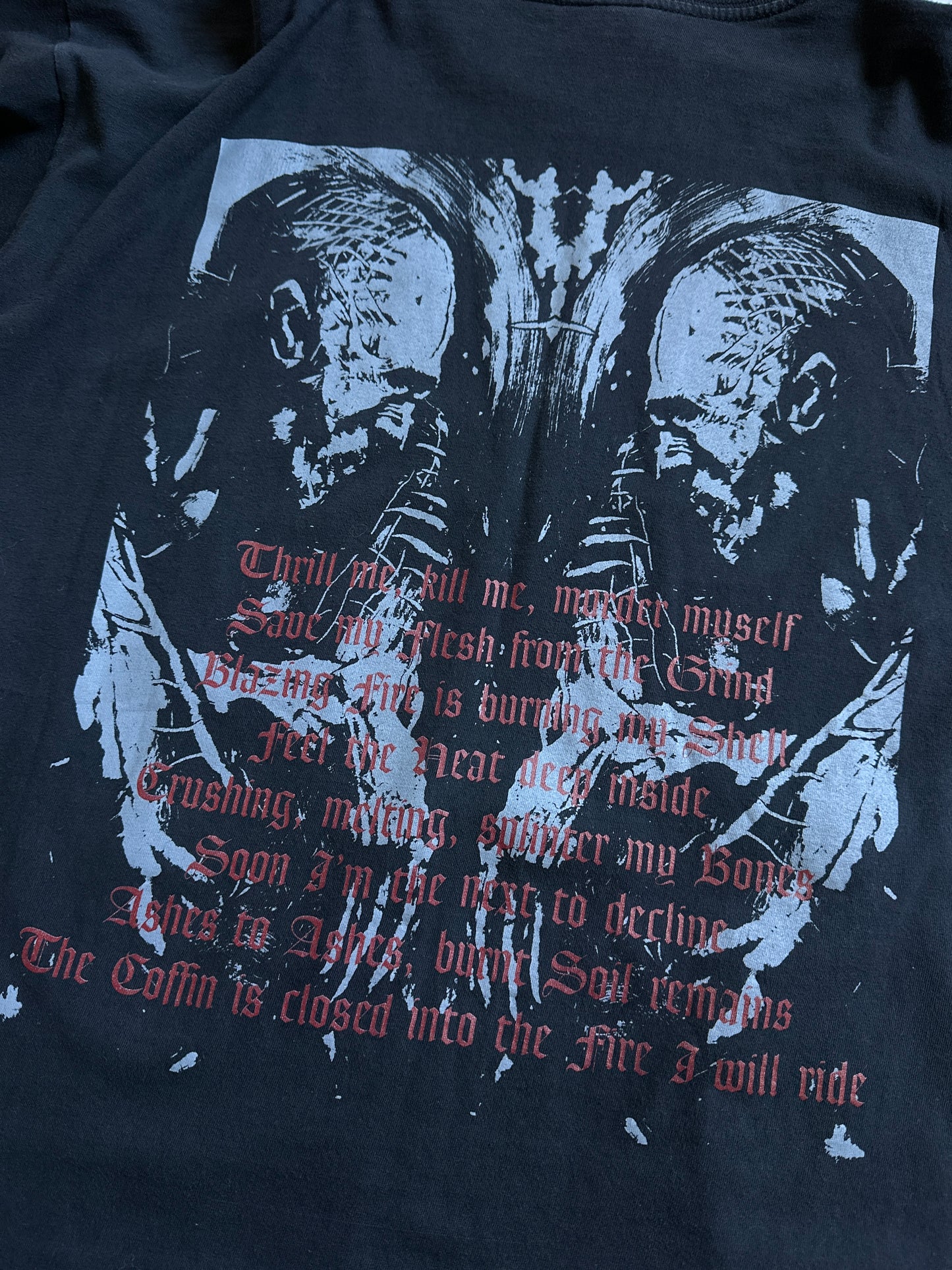 Fleshcrawl Bloodred Massacre vintage muška bend majica (XL)