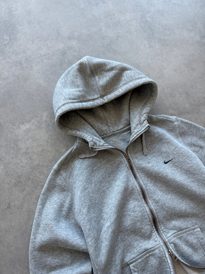 Nike 2000s retro ženska siva zip dukserica (L)