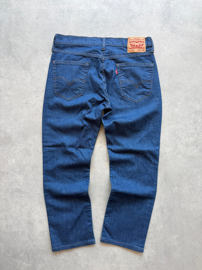 Levis 511 muške plave farmerke (34x30)