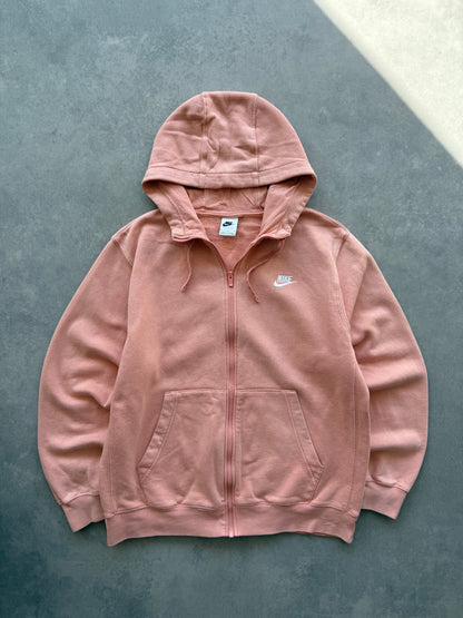 Nike muška basic roza zip dukserica (L)