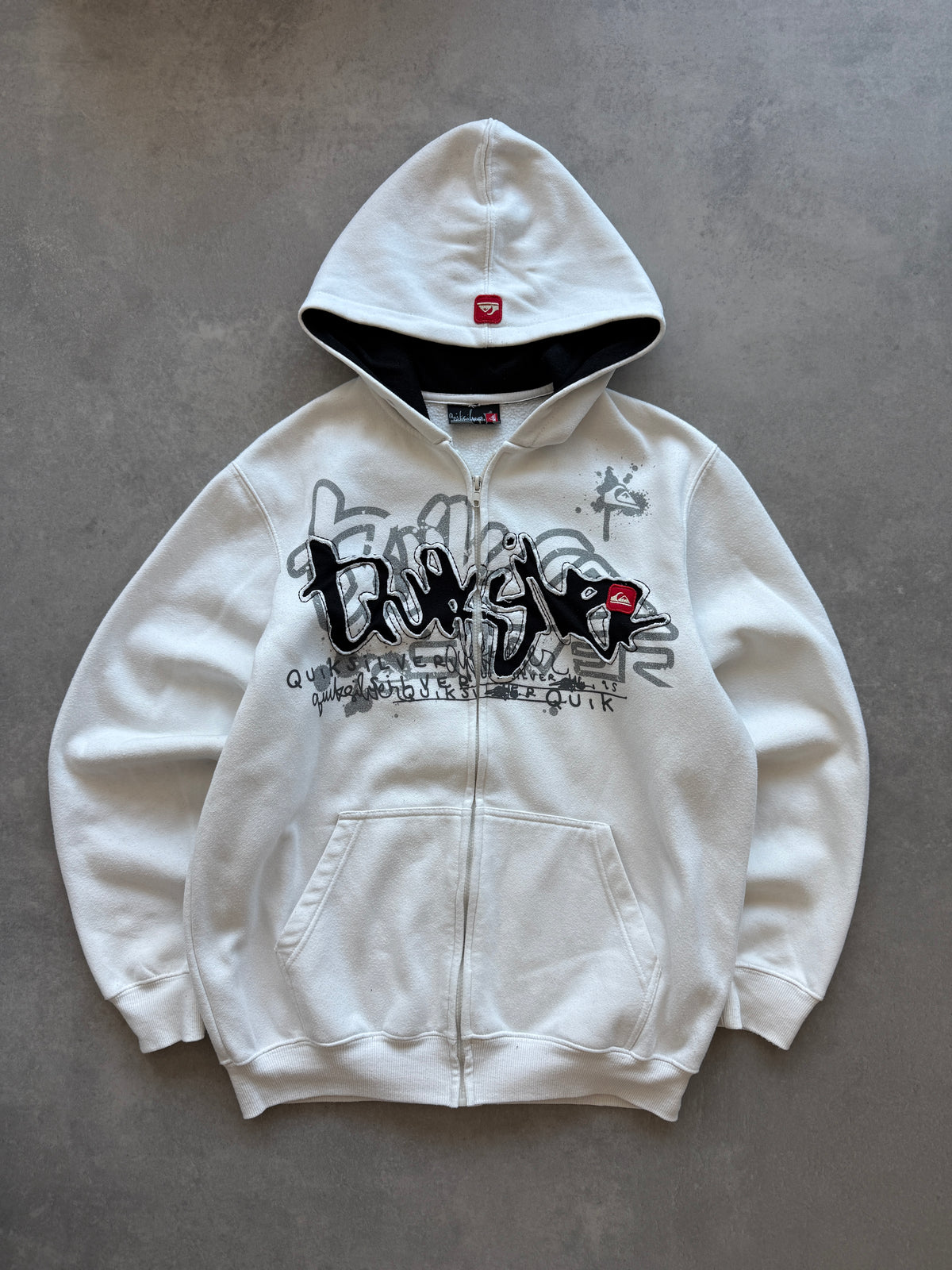 Quiksilver 2000s muška bijela dukserica (M)