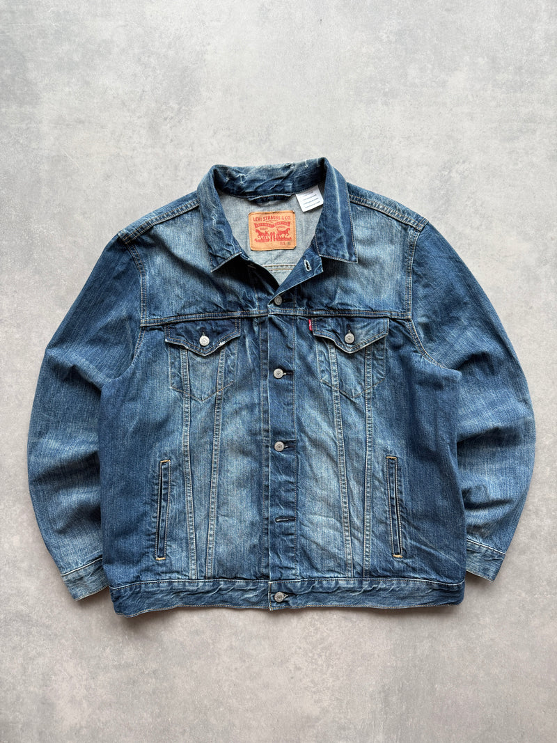 Levis retro muška plava teksas jakna (XL)