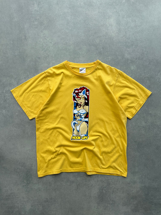 HookUps 2000s bootleg muška majica (XL)