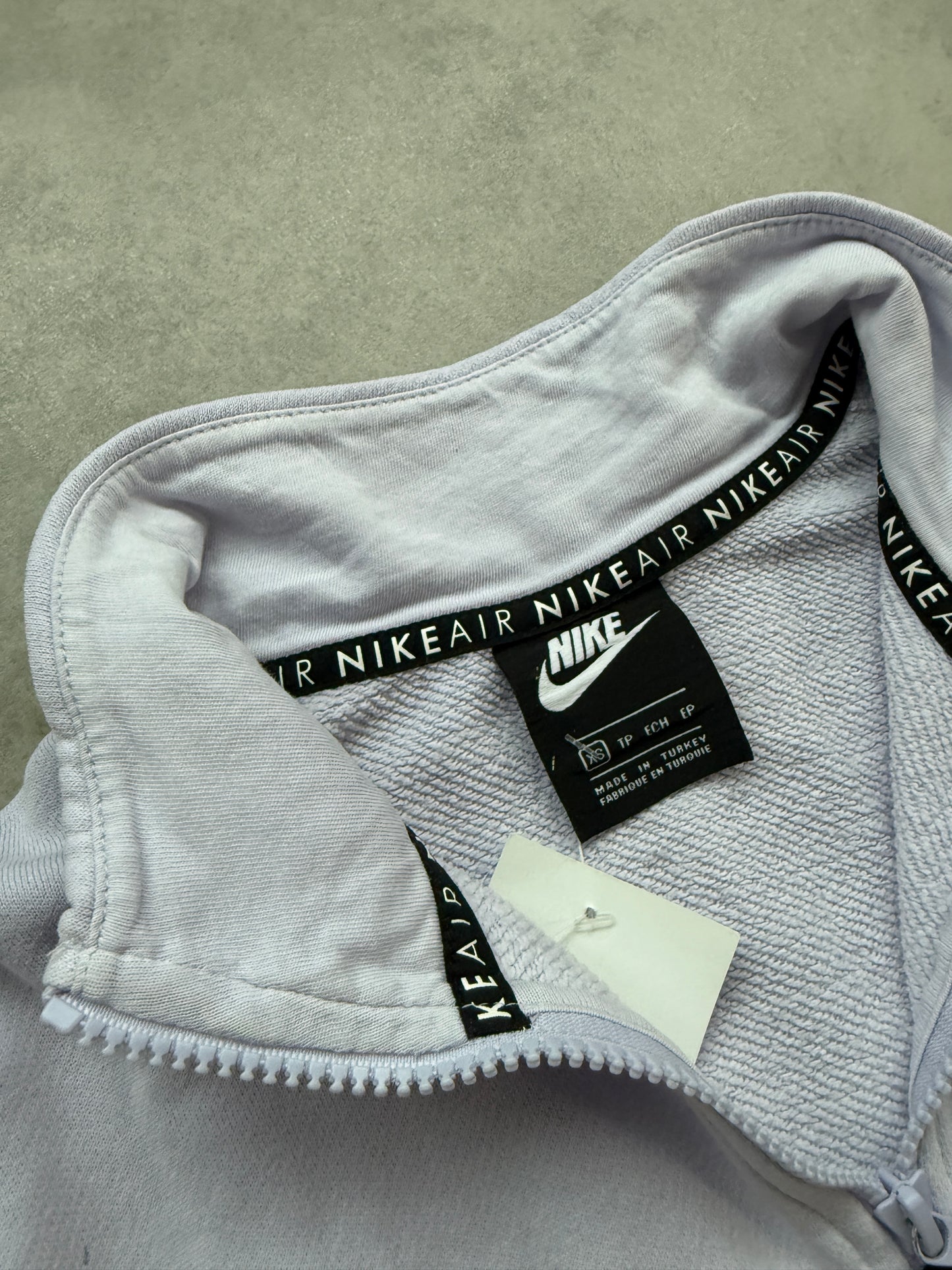 Nike Air 1/2 zip ženska crop dukserica (XS)