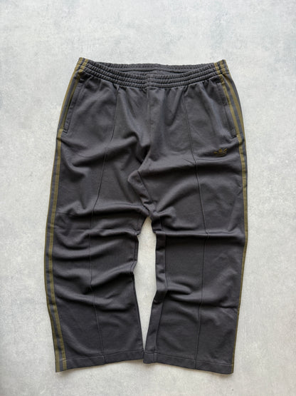 Adidas 2000s muška baggy smeđa trenerka (XL)