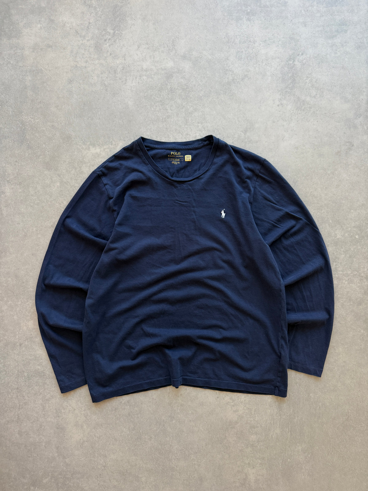 Polo by Ralph Lauren muška basic navy plava majica (L)