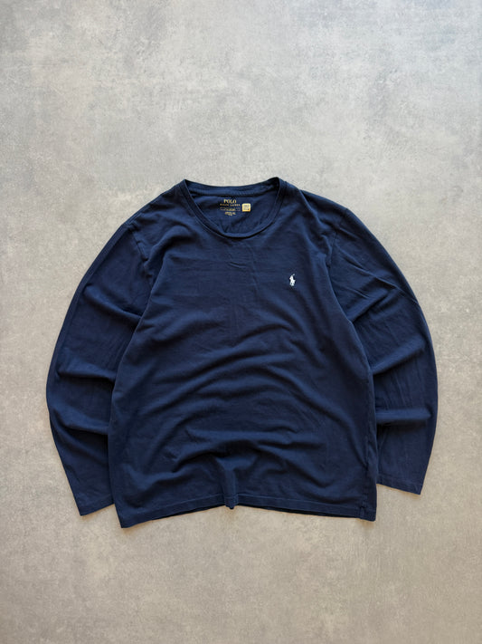 Polo by Ralph Lauren muška basic navy plava majica (L)