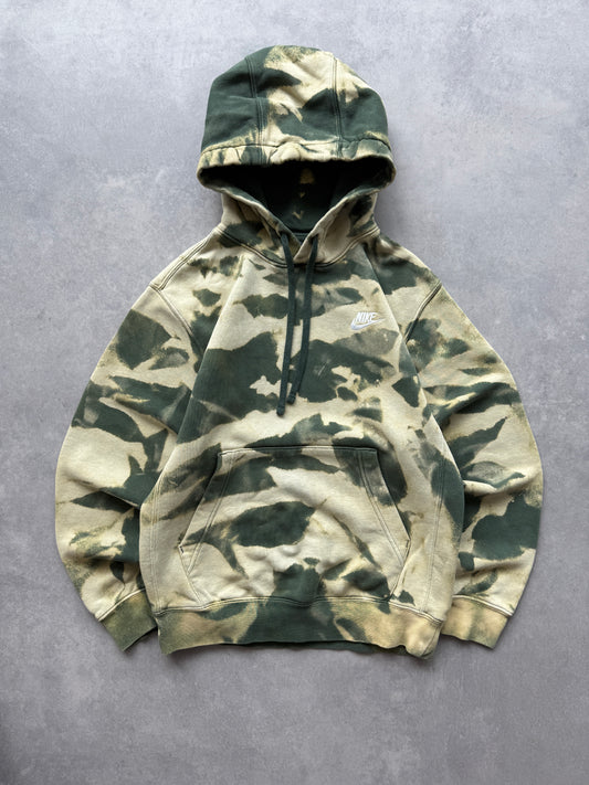 Nike muška zelena bleech dye dukserica (XS)