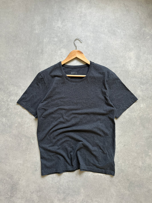 Hugo Boss basic muška siva majica (M)