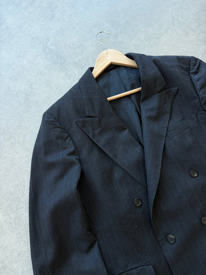 Burberrys vintage double breasted pinstripe muški sako (L)