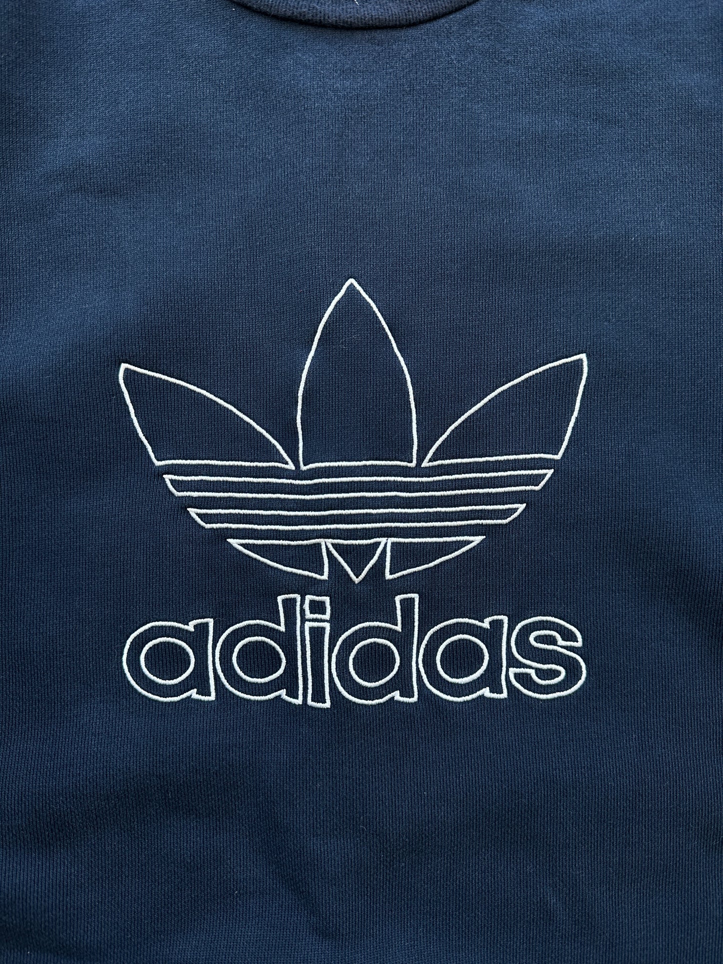 Adidas muška plava retro dukserica (M)